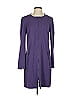 W by Worth Purple Casual Dress Size 4 - photo 1