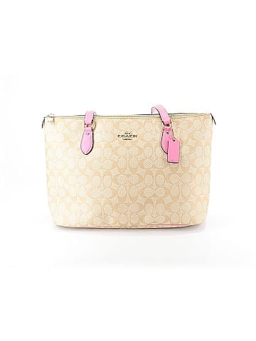 Coach Leather Tote (view 1)