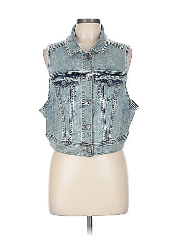 Torrid Denim Vest (view 1)