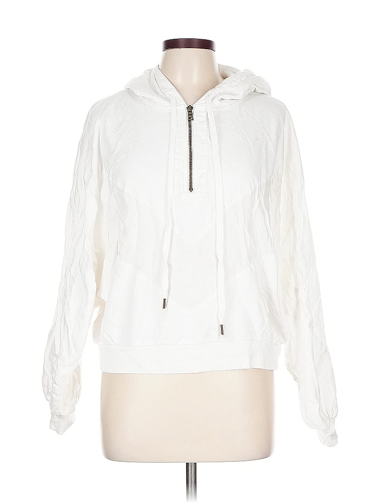 Young Fabulous & Broke White Zip Up Hoodie Size L - photo 1