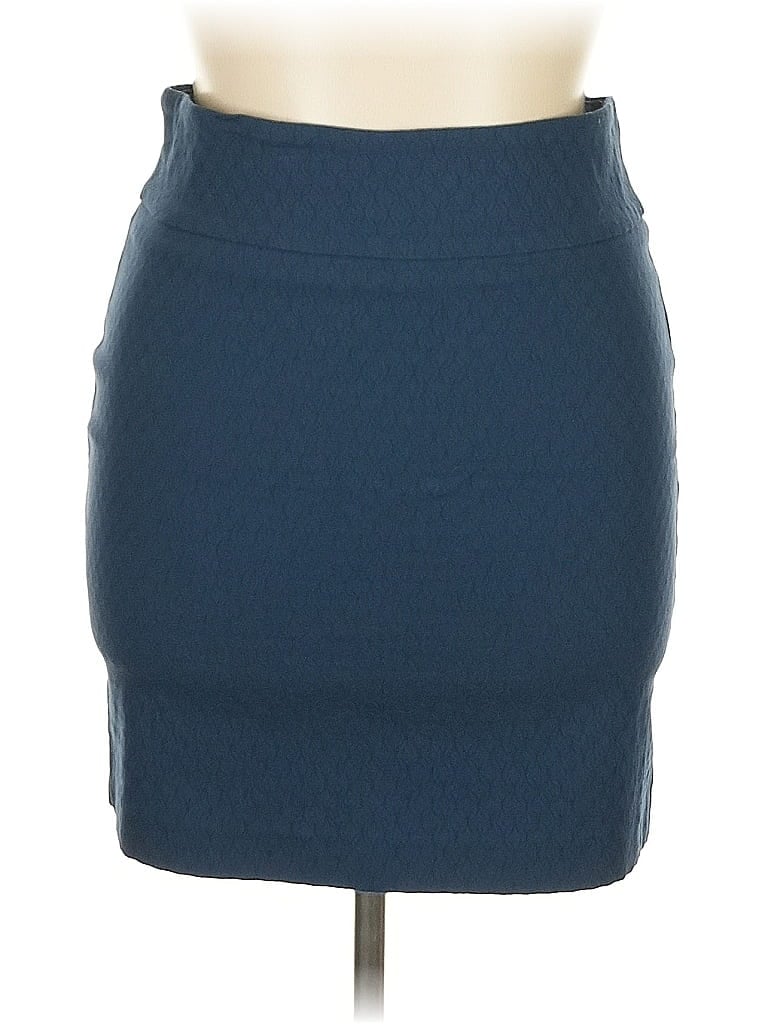 Pre-owned Margaret M Casual Skirt In Blue