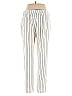 Boston Proper Stripes Ivory Casual Pants Size M - photo 2