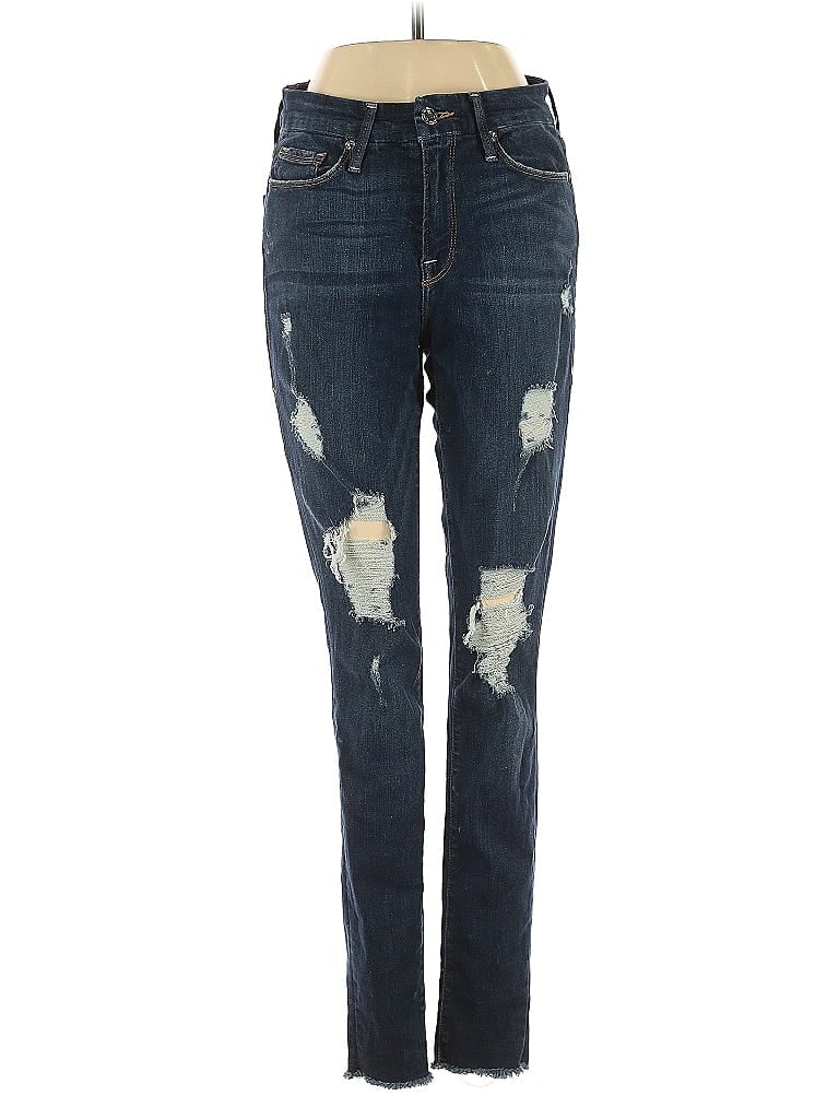 Pre-owned Good American Jeans In Blue