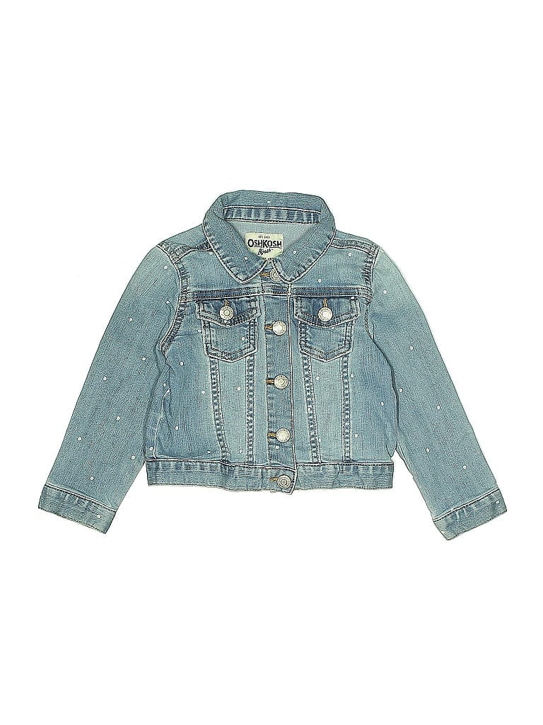 Pre-owned Oshkosh B'gosh Kids' Denim Jacket In Blue