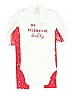 Just One You Made by Carter's 100% Cotton Print White Short Sleeve Onesie 9-12 MO / 12 MO - photo 1