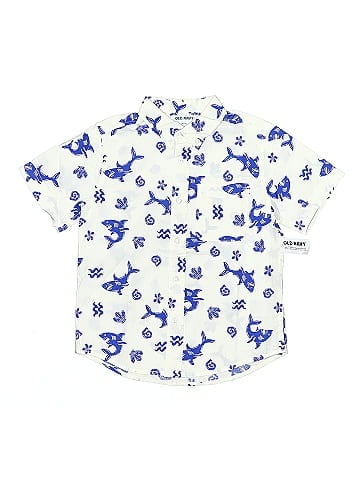 Old Navy Short Sleeve Button-Down Shirt (view 1)