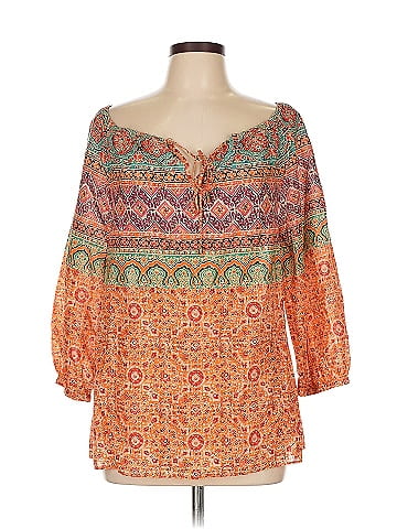 Lauren by Ralph Lauren 3/4 Sleeve Blouse (view 1)