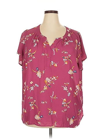 Mix by 41 Hawthorn Short Sleeve Blouse (view 1)