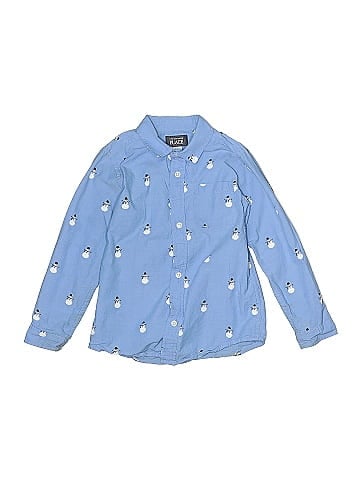 The Children's Place Long Sleeve Button-Down Shirt (view 1)