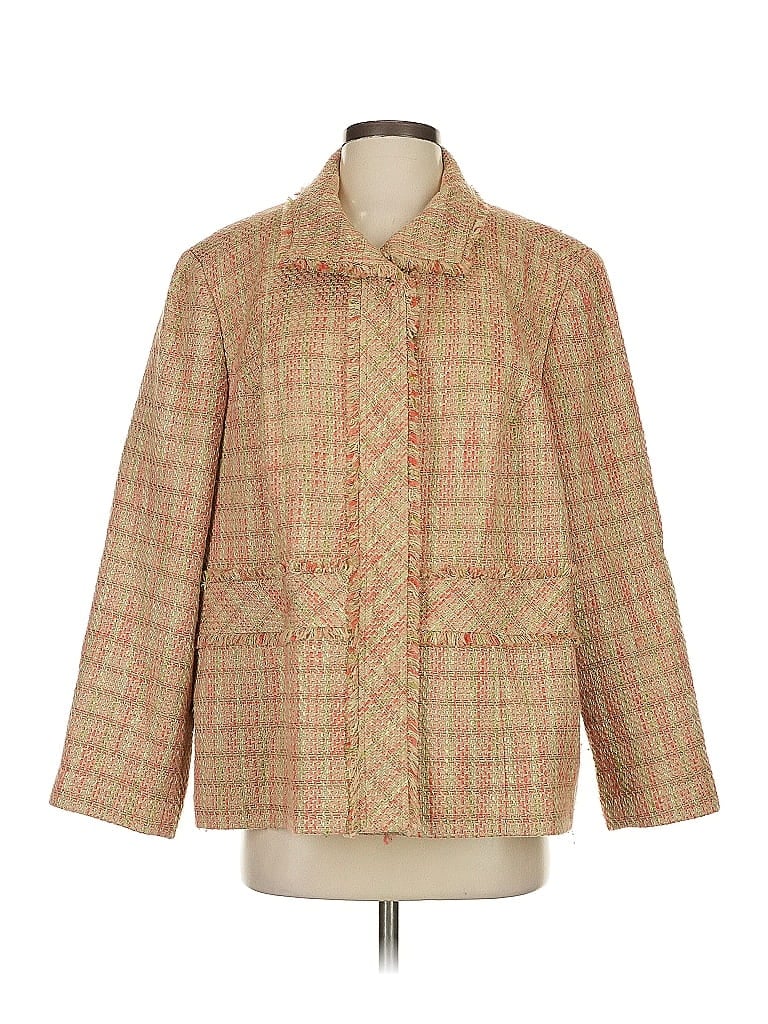 Pre-owned Elisabeth Coat In Brown