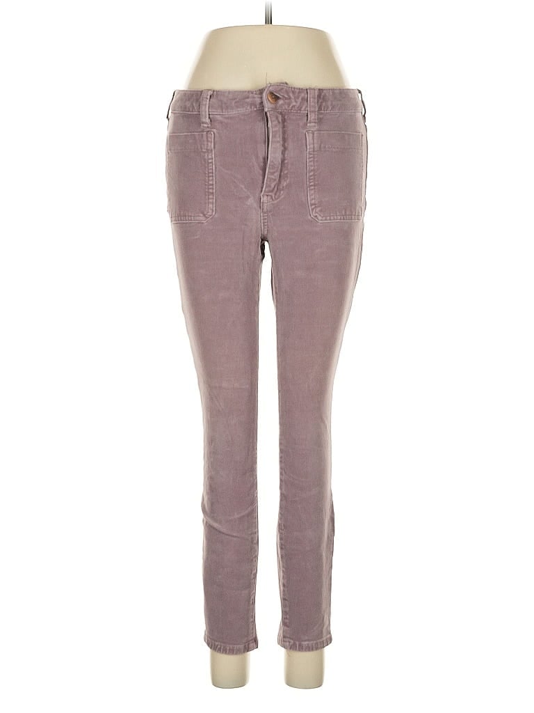 Pre-owned Pilcro And The Letterpress Casual Pants In Purple