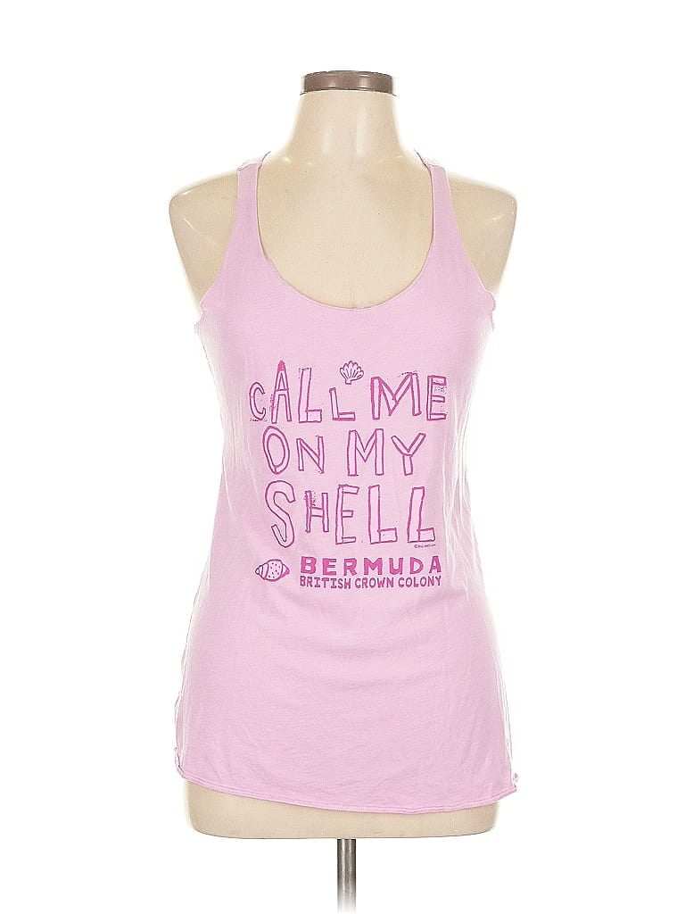 Next Level Apparel Pink Tank Top Size L - photo 1
