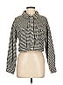 Vigoss 100% Polyester Houndstooth Black Gray Jacket Size S - photo 1
