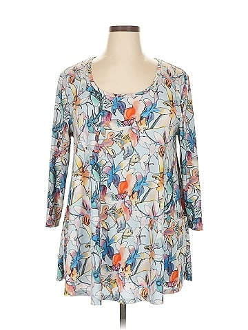 Grace Elements 3/4 Sleeve Blouse (view 1)