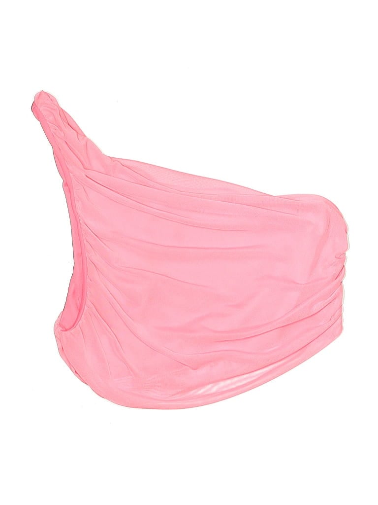 Pre-owned Fashion Nova Swimsuit Top Pink Swimwear