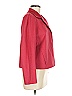 Akris Punto Red Wool Blazer Size 8 - photo 3