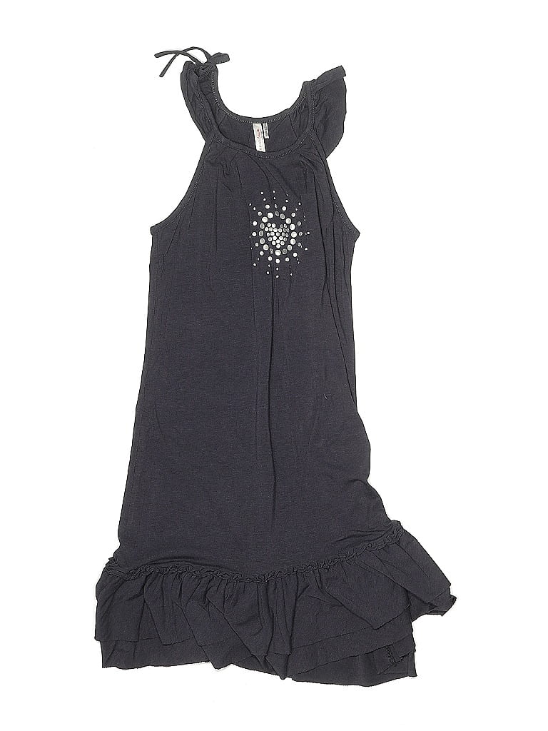 Pre-owned Deux Par Deux Kids' Dress In Gray