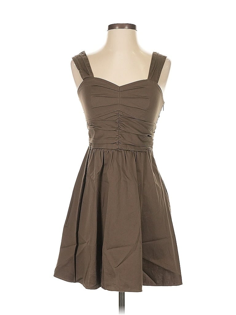 Pre-owned Express Cocktail Dress In Brown