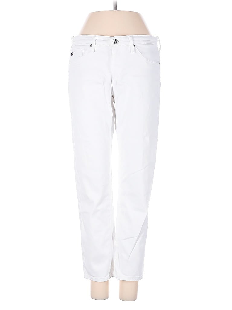 Pre-owned Adriano Goldschmied Casual Pants In White