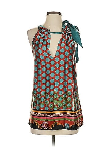 Hale Bob Sleeveless Silk Top (view 1)