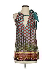 Hale Bob Sleeveless Silk Top