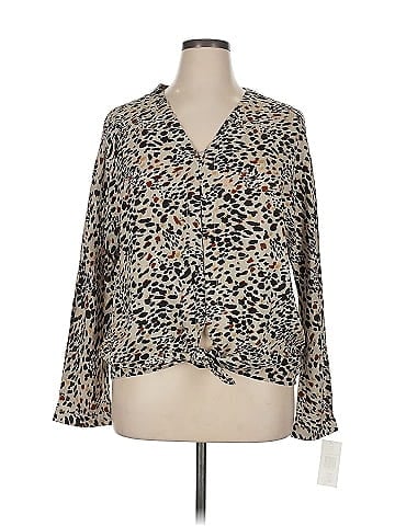 BeachLunchLounge Long Sleeve Blouse (view 1)