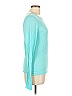Three Dots 100% Modal Teal Long Sleeve T-Shirt Size L - photo 3