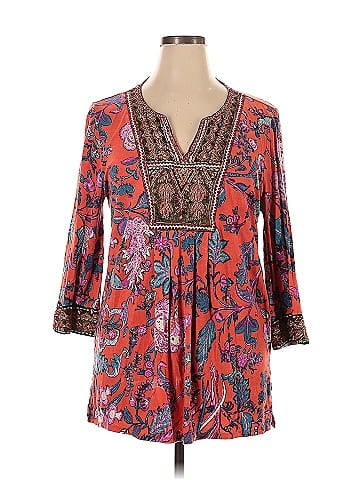 Soft Surroundings 3/4 Sleeve Blouse (view 1)