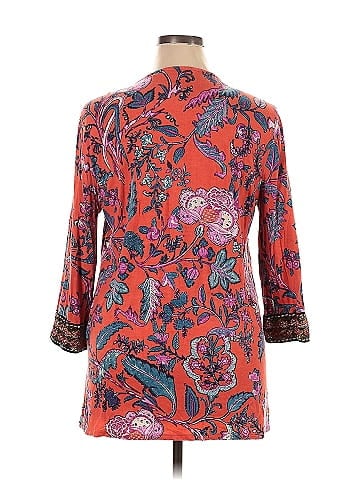 Soft Surroundings 3/4 Sleeve Blouse (view 2)
