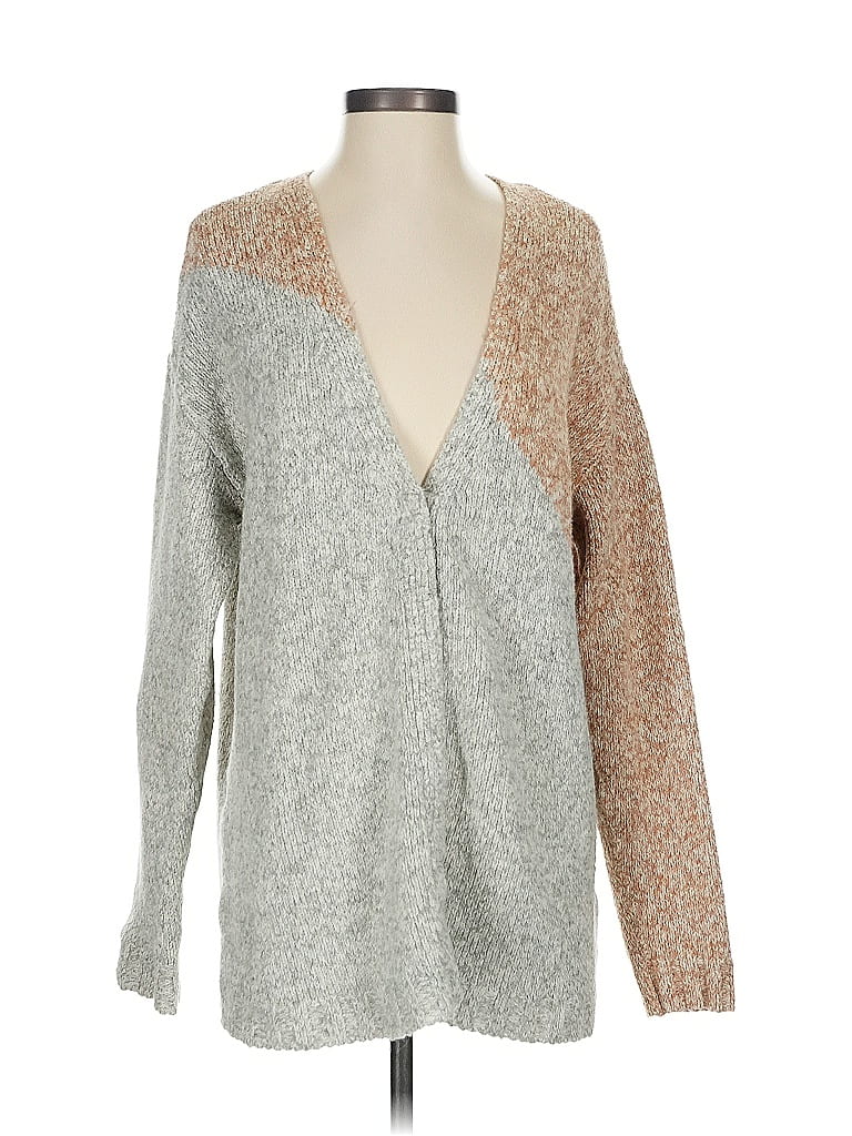 Pre-owned Cabi Cardigan Sweater In Gray