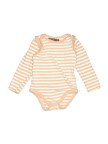 7 For All Mankind Long Sleeve Onesie (view 1)