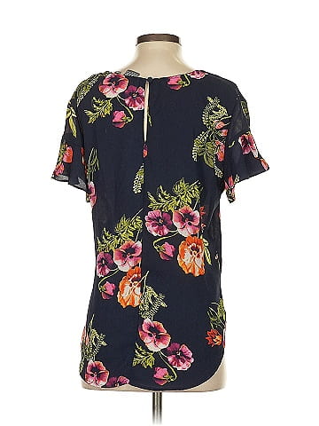 Soho JEANS NEW YORK & COMPANY Short Sleeve Blouse (view 2)