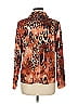 misook Animal Print Orange Jacket Size M - photo 2