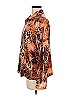 misook Animal Print Orange Jacket Size M - photo 4