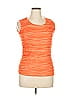 Armani Collezioni Orange Sleeveless Top Size 14 - photo 1