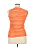 Armani Collezioni Orange Sleeveless Top Size 14 - photo 2