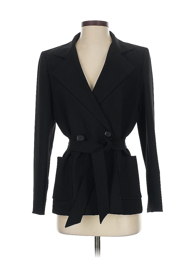 Pre-owned Kasper Blazer Jacket In Black