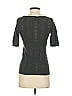 Ann Taylor Factory 100% Cotton Gray Short Sleeve Top Size XS - photo 2