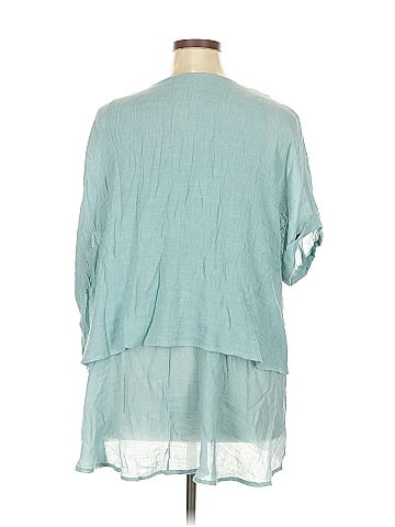 Umgee Short Sleeve Blouse (view 2)