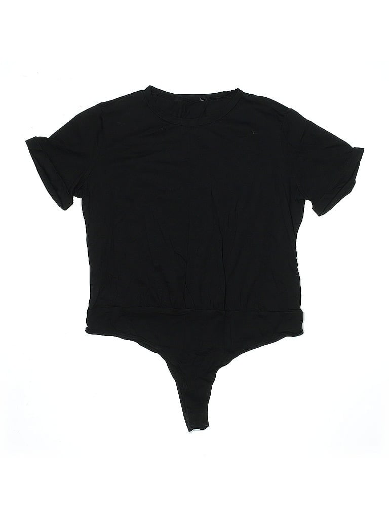 Pre-owned Unbranded Bodysuit In Black