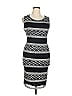 Max Studio Stripes Gray Casual Dress Size XL - photo 1