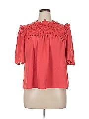 Marc New York Andrew Marc Short Sleeve Blouse