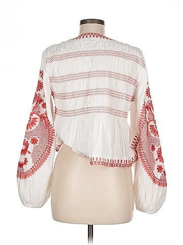 7 For All Mankind 3/4 Sleeve Blouse (view 2)
