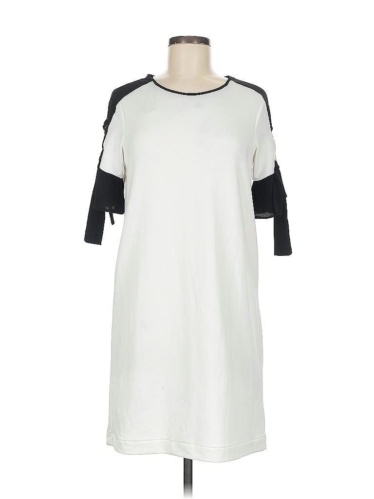 Pre-owned Zara W&b Collection Casual Dress In White