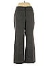 W by Worth Chevron-herringbone Gray Dress Pants Size 4 - photo 1