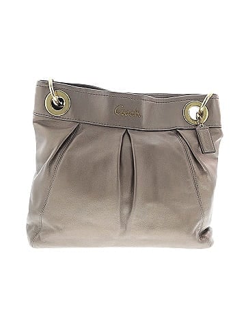 Coach Factory Leather Satchel (view 1)