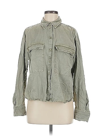 ALLSAINTS Long Sleeve Button-Down Shirt (view 1)
