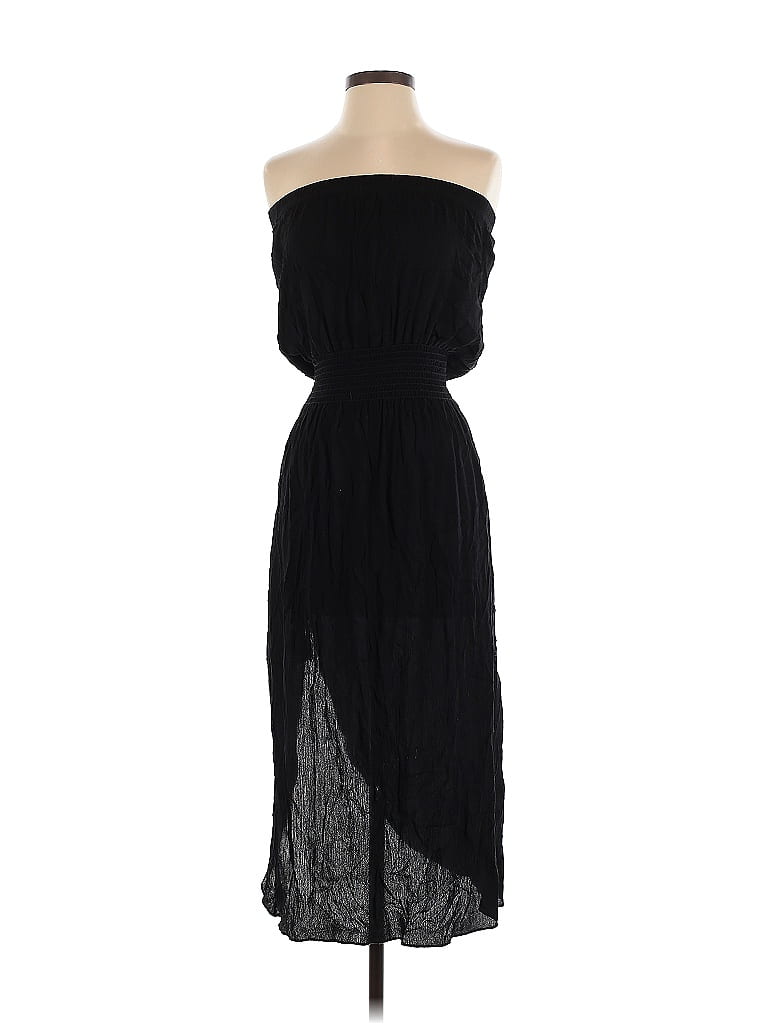 Becca 100% Rayon Black Cocktail Dress Size S - photo 1