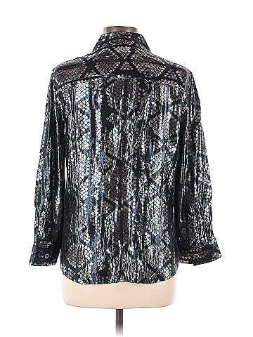 Marc Jacobs Long Sleeve Silk Top (view 2)