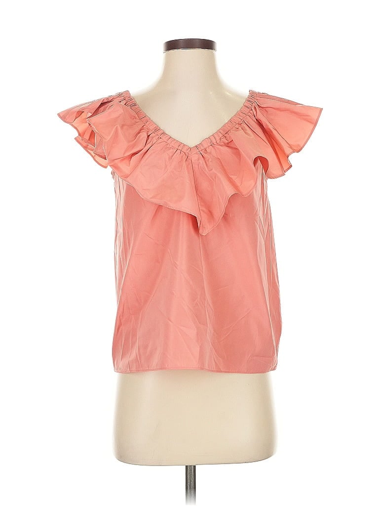 Pre-owned Rebecca Taylor Sleeveless Blouse In Pink